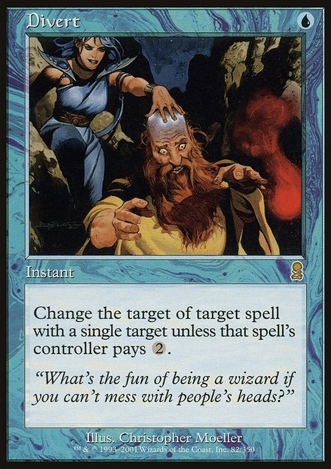 Divert, Odyssey #82, Magic: The Gathering card