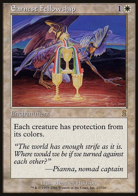 Earnest Fellowship, Odyssey #21, Magic: The Gathering card