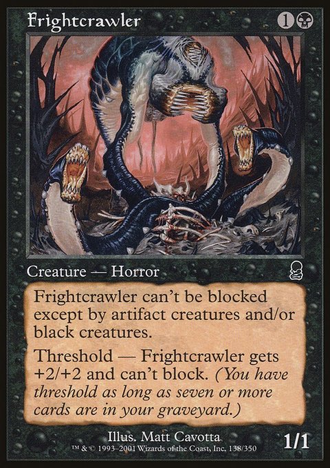 Frightcrawler, Odyssey #138, Magic: The Gathering card