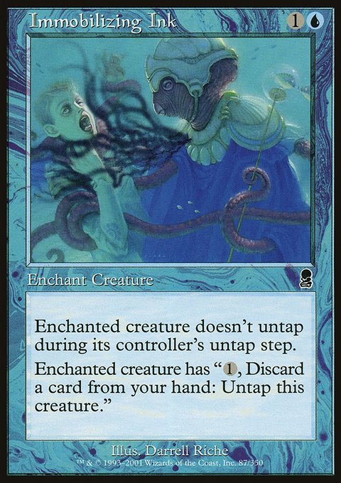 Immobilizing Ink, Odyssey #87, Magic: The Gathering card