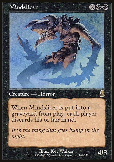 Mindslicer, Odyssey #149, Magic: The Gathering card