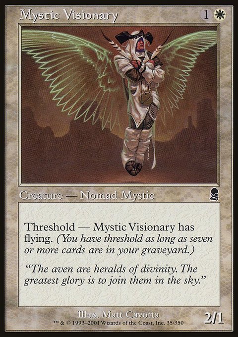 Mystic Visionary, Odyssey #35, Magic: The Gathering card