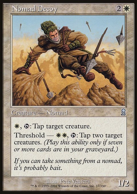 Nomad Decoy, Odyssey #37, Magic: The Gathering card