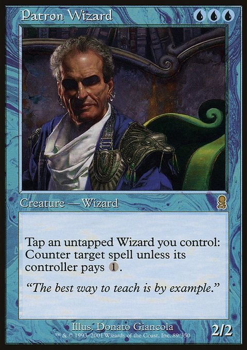 Patron Wizard, Odyssey #89, Magic: The Gathering card