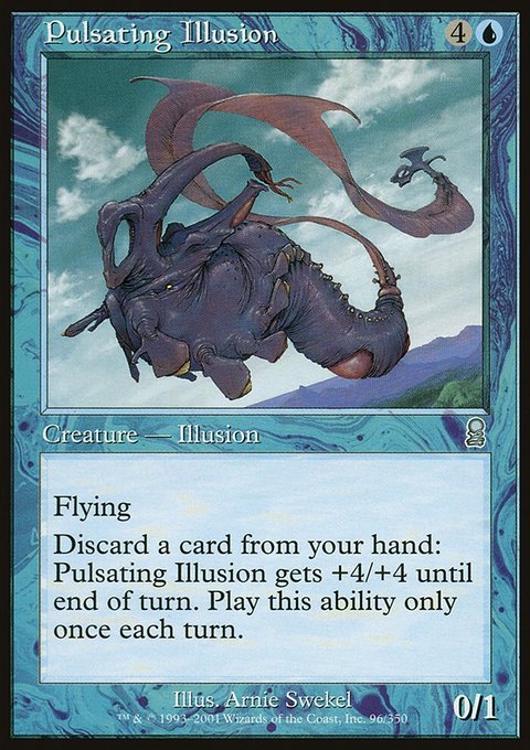 Pulsating Illusion, Odyssey #96, Magic: The Gathering card