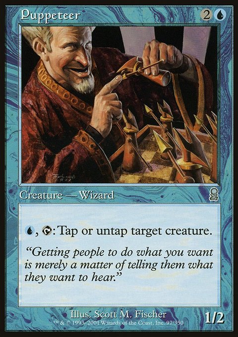 Puppeteer, Odyssey #97, Magic: The Gathering card