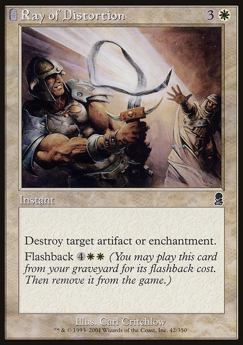 Ray of Distortion, Odyssey #42, Magic: The Gathering card