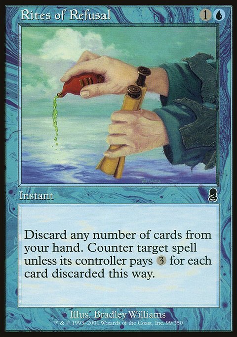 Rites of Refusal, Odyssey #99, Magic: The Gathering card