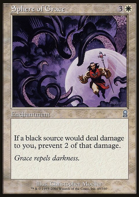 Sphere of Grace, Odyssey #49, Magic: The Gathering card