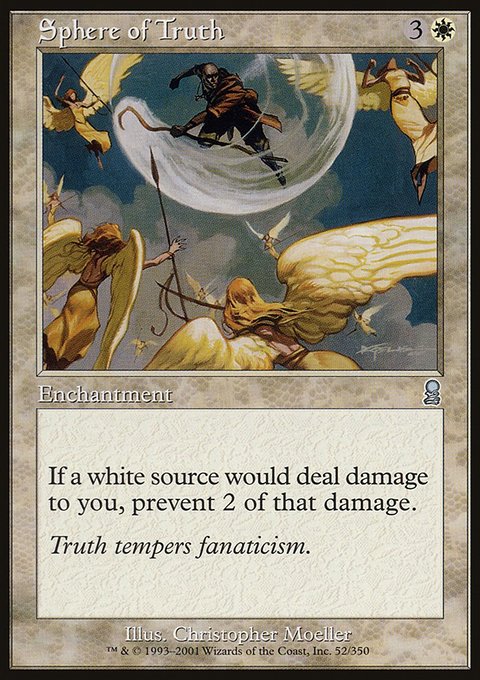 Sphere of Truth, Odyssey #52, Magic: The Gathering card