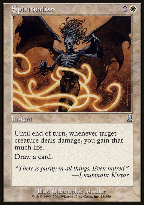 Spiritualize, Odyssey #53, Magic: The Gathering card