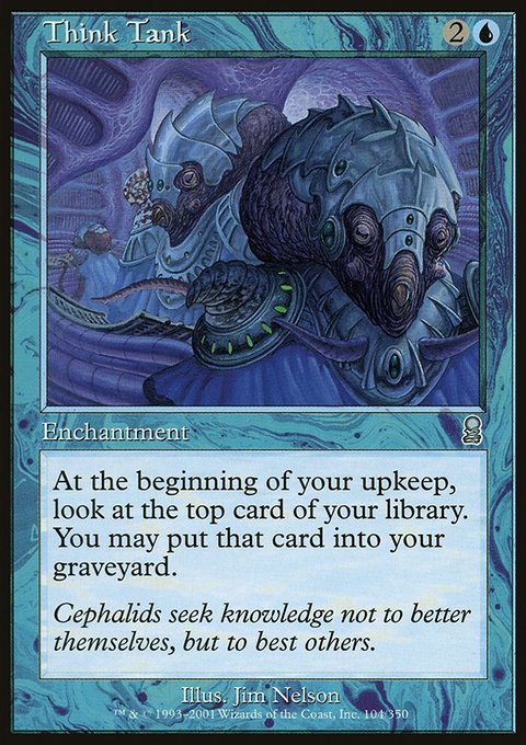 Think Tank, Odyssey #104, Magic: The Gathering card