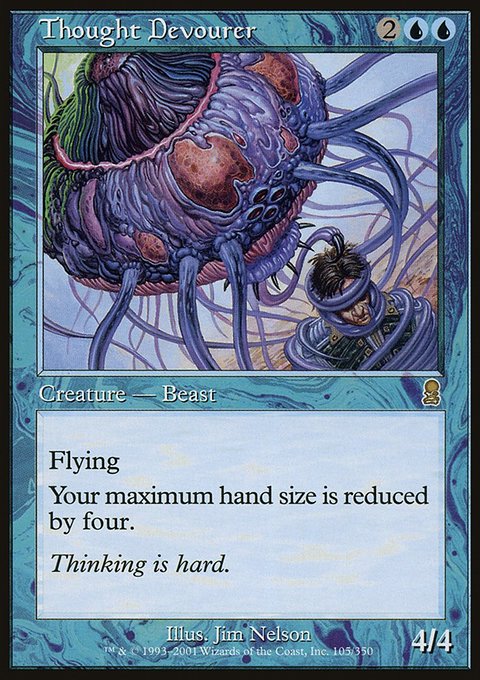 Thought Devourer, Odyssey #105, Magic: The Gathering card