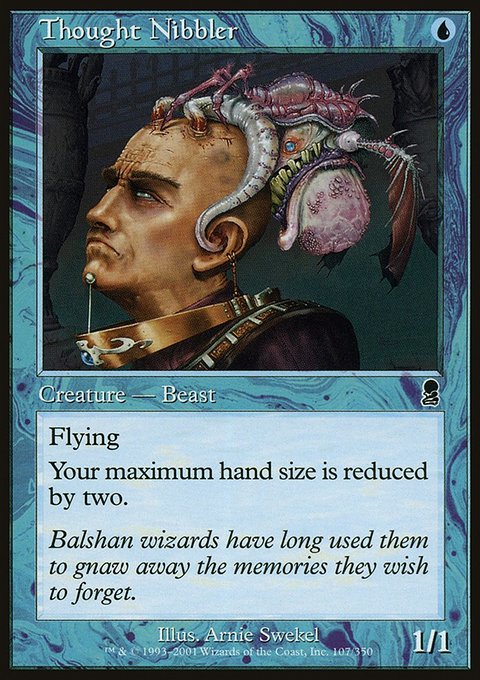 Thought Nibbler, Odyssey #107, Magic: The Gathering card