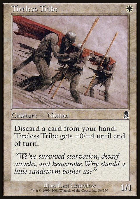 Tireless Tribe, Odyssey #56, Magic: The Gathering card