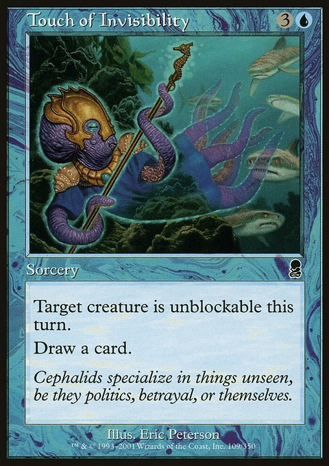 Touch of Invisibility, Odyssey #109, Magic: The Gathering card