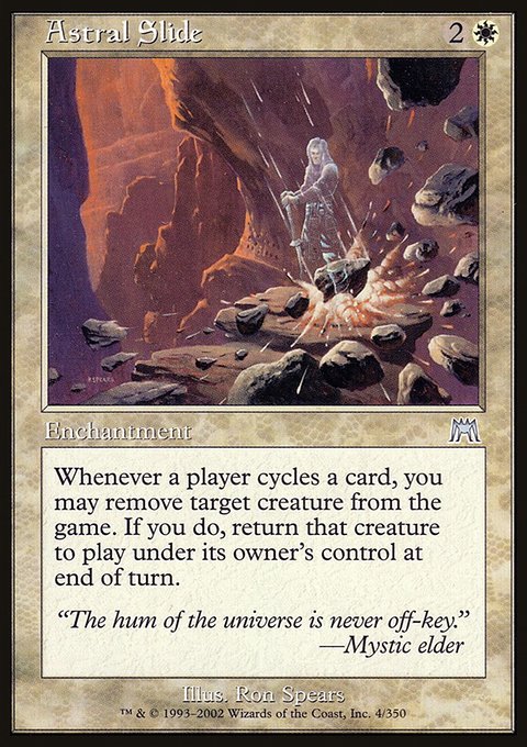 Astral Slide, Onslaught #4, Magic: The Gathering card