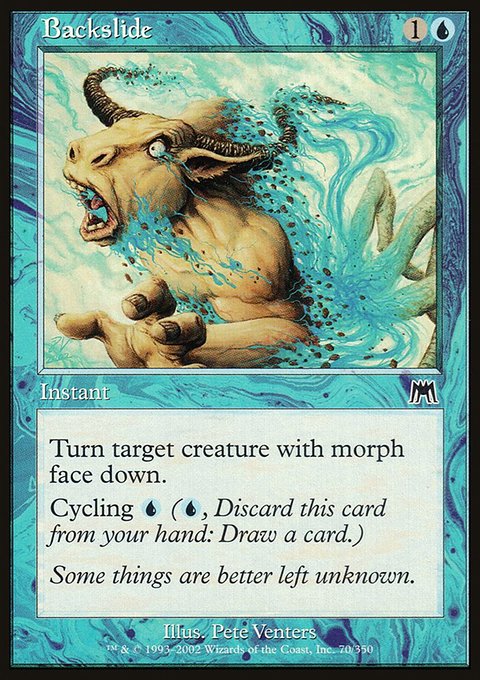 Backslide, Onslaught #70, Magic: The Gathering card