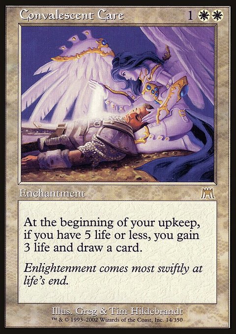Convalescent Care, Onslaught #14, Magic: The Gathering card