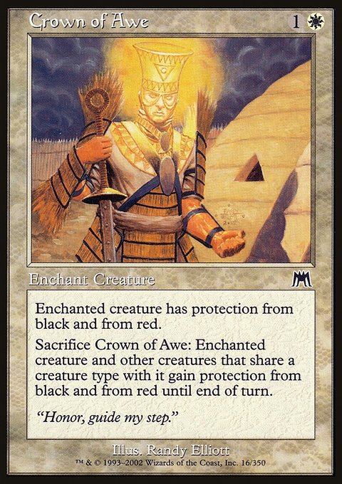 Crown of Awe, Onslaught #16, Magic: The Gathering card
