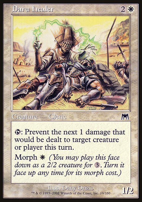 Daru Healer, Onslaught #19, Magic: The Gathering card