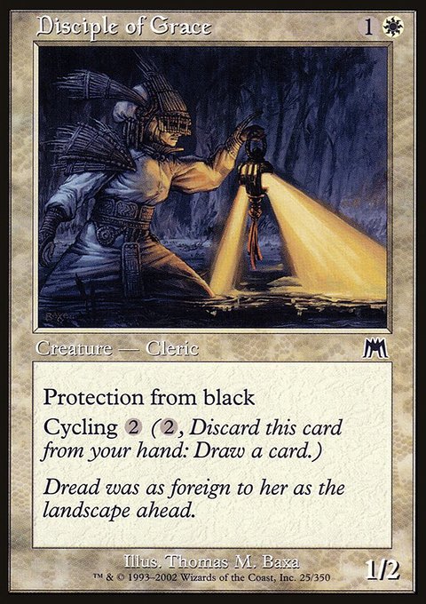 Disciple of Grace, Onslaught #25, Magic: The Gathering card
