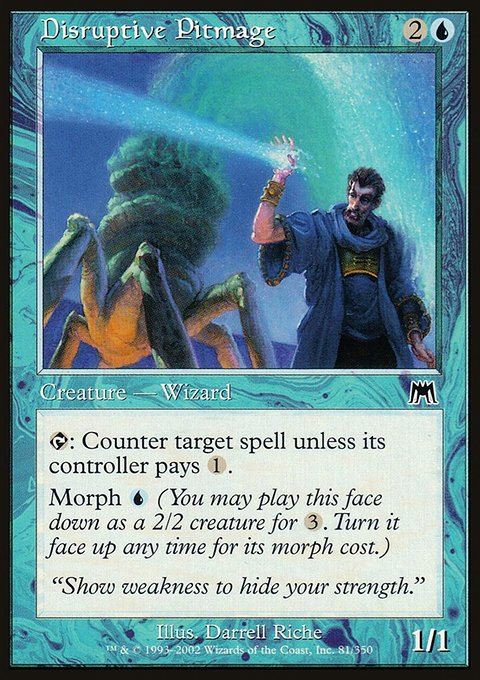 Disruptive Pitmage, Onslaught #81, Magic: The Gathering card