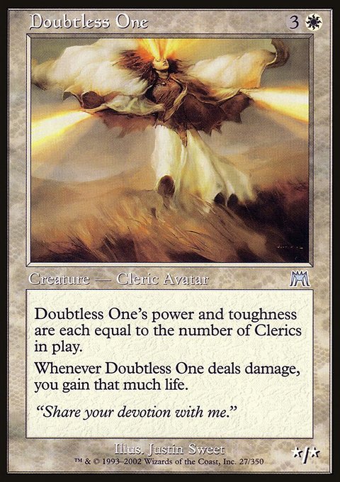 Doubtless One, Onslaught #27, Magic: The Gathering card