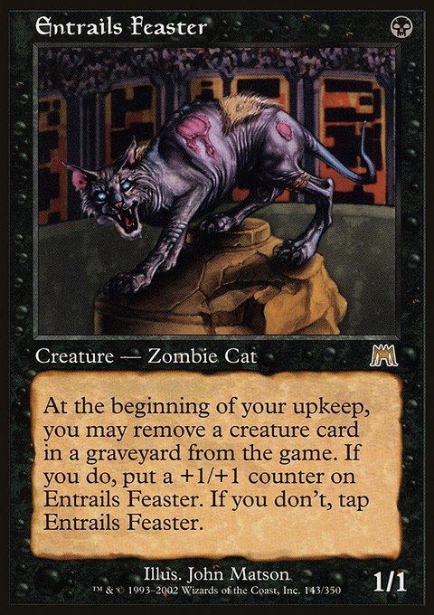 Entrails Feaster, Onslaught #143, Magic: The Gathering card