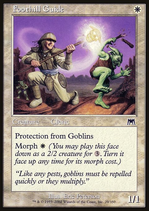 Foothill Guide, Onslaught #29, Magic: The Gathering card