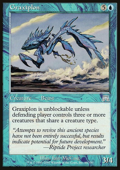 Graxiplon, Onslaught #86, Magic: The Gathering card
