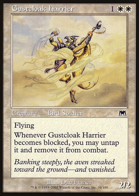 Gustcloak Harrier, Onslaught #34, Magic: The Gathering card