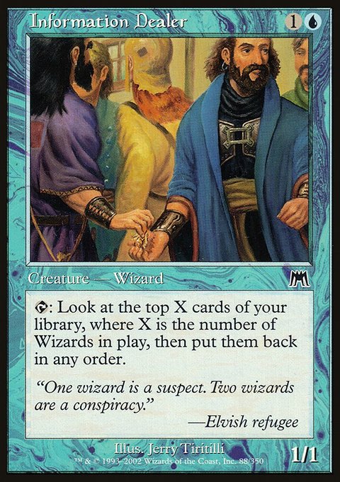Information Dealer, Onslaught #88, Magic: The Gathering card
