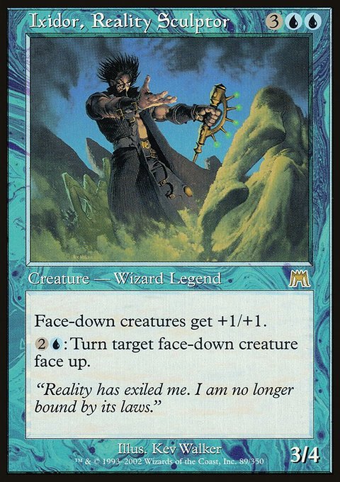Ixidor, Reality Sculptor, Onslaught #89, Magic: The Gathering card