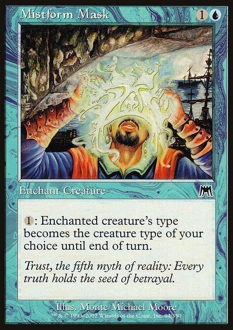 Mistform Mask, Onslaught #94, Magic: The Gathering card