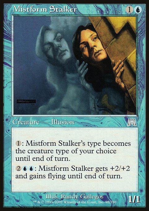 Mistform Stalker, Onslaught #98, Magic: The Gathering card