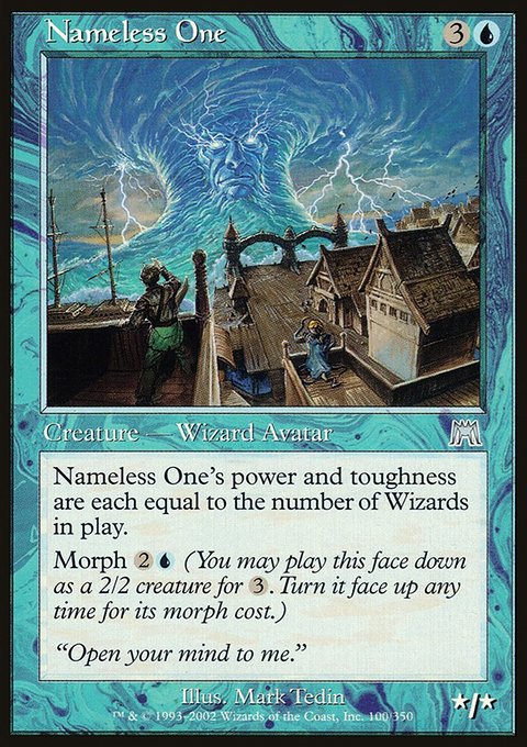 Nameless One, Onslaught #100, Magic: The Gathering card