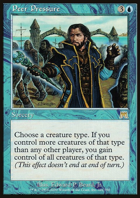 Peer Pressure, Onslaught #101, Magic: The Gathering card