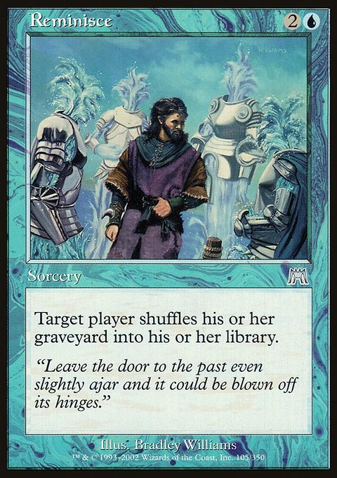 Reminisce, Onslaught #105, Magic: The Gathering card