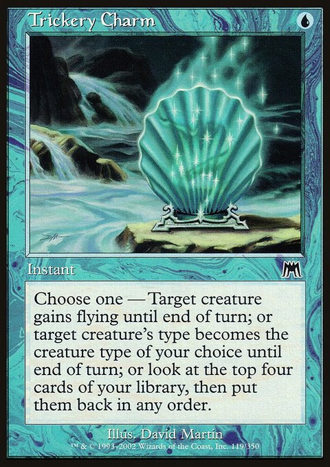 Trickery Charm, Onslaught #119, Magic: The Gathering card