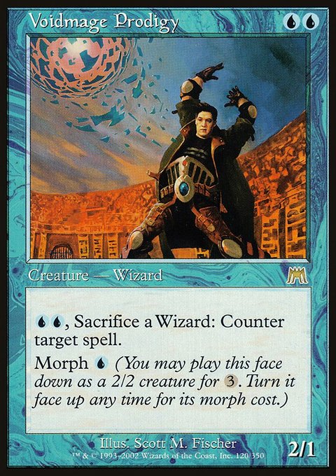 Voidmage Prodigy, Onslaught #120, Magic: The Gathering card
