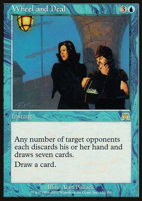Wheel and Deal, Onslaught #121, Magic: The Gathering card