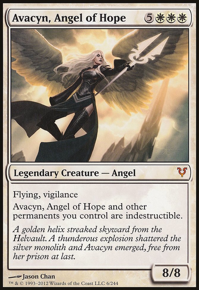 Avacyn, Angel of Hope, Open the Helvault #6, Magic: The Gathering card
