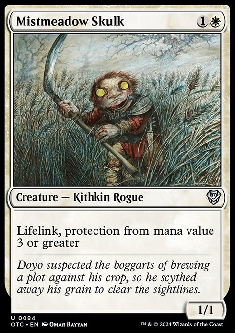 Mistmeadow Skulk, Outlaws of Thunder Junction Commander #84, Magic: The Gathering card