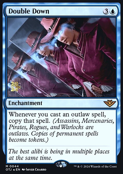 Double Down, Outlaws of Thunder Junction Promos #44s, Magic: The Gathering card