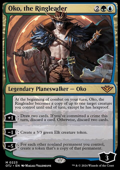 Oko, the Ringleader, Outlaws of Thunder Junction Promos #223p, Magic: The Gathering card