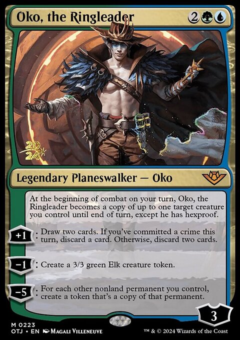 Oko, the Ringleader, Outlaws of Thunder Junction Promos #223s, Magic: The Gathering card