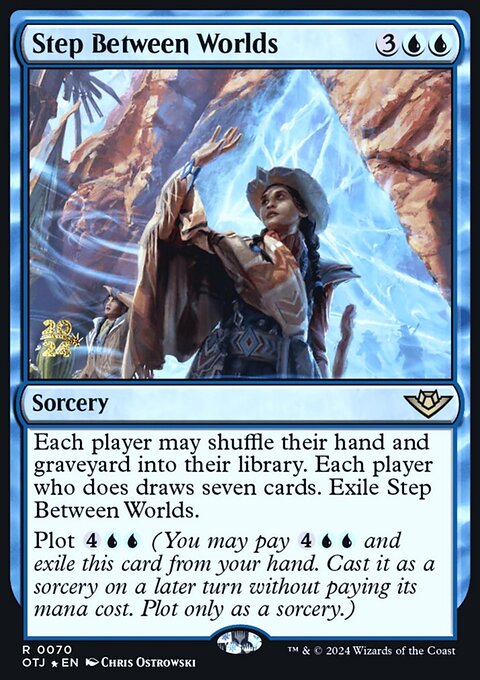 Step Between Worlds, Outlaws of Thunder Junction Promos #70s, Magic: The Gathering card