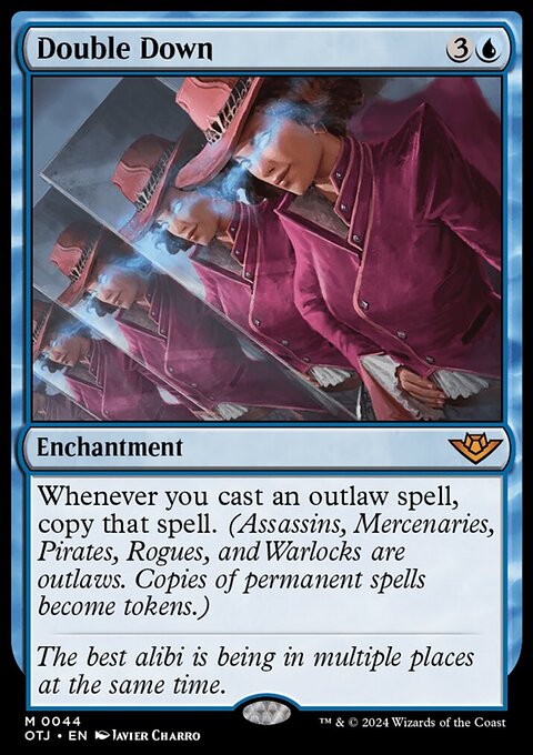 Double Down, Outlaws of Thunder Junction #44, Magic: The Gathering card