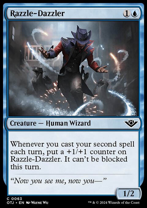 Razzle-Dazzler, Outlaws of Thunder Junction #63, Magic: The Gathering card